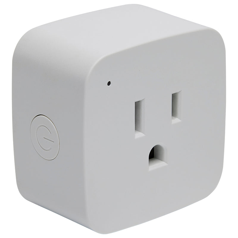 Starfish 10A Mini-Square Wi-Fi On-Off Smart Outlet, 2-Pack