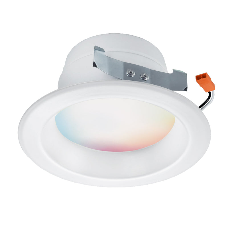 Starfish Retrofit 4" WiFi Smart LED, 8.7 Watt, Color Changing & Tunable White Recessed Downlight