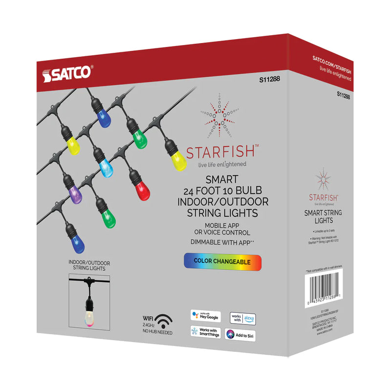 Starfish Smart LED RGBW String Lights