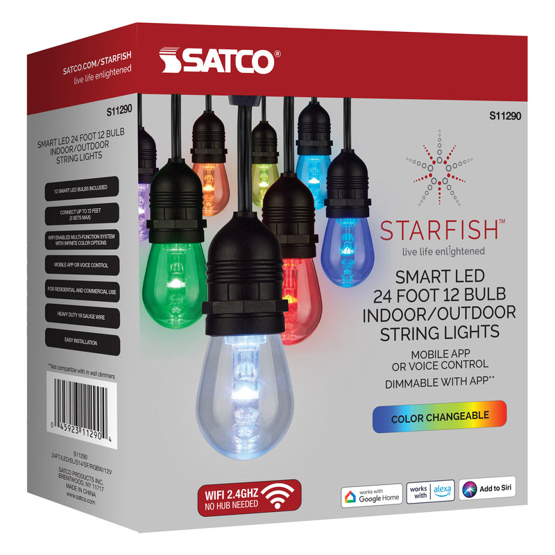 Starfish Smart LED RGBW String Lights