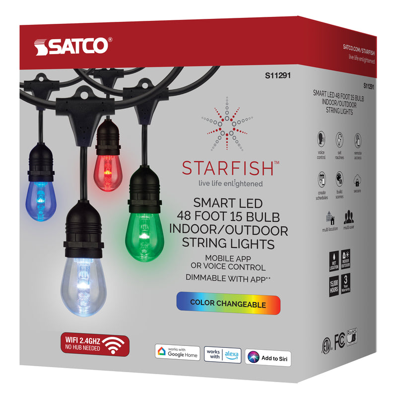 Starfish Smart LED RGBW String Lights